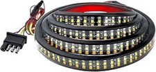 Tailgate Light Bar, 47 Inch Triple Row LED Strip with Running Brake Reverse Ligh