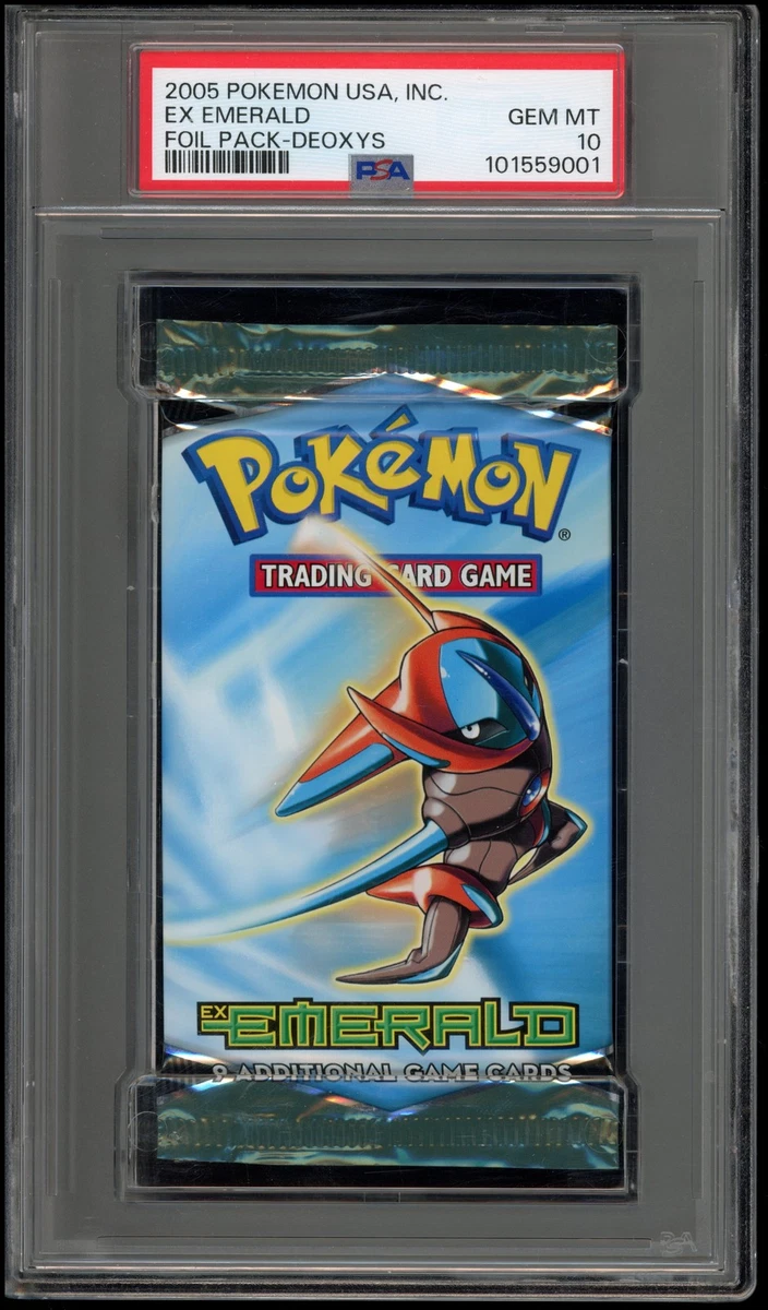 pokemon emerald booster pack Pokémon TCG EX Emerald Sealed Collectible Card Game Packs for sale