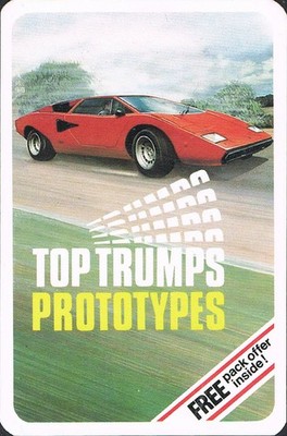 TOP TRUMPS: PROTOTYPES : FX Schmid : 1970's : Karten unbenutzt