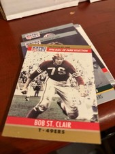 1990 Pro Set - Hall of Fame Selection Bob St. Clair #29