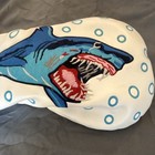 Shark Wood Headcover White/Blue Polka Dot Golf Club Cover 1pc — photo 2