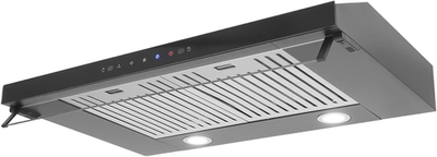 #ad 30In under Cabinet Range Hood 900CFM Black Ducted Ductless Range Hoods Kitchen S $249.05