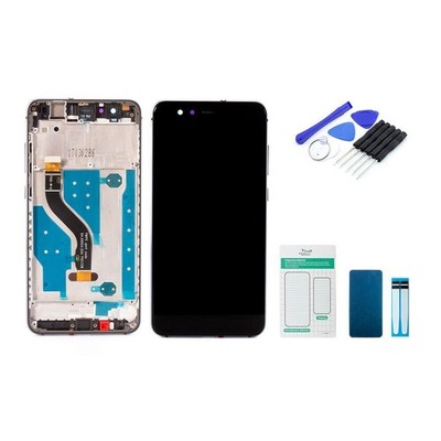 Huawei P10 lite Display (mit Rahmen) schwarz - Set Versand aus Deutschland