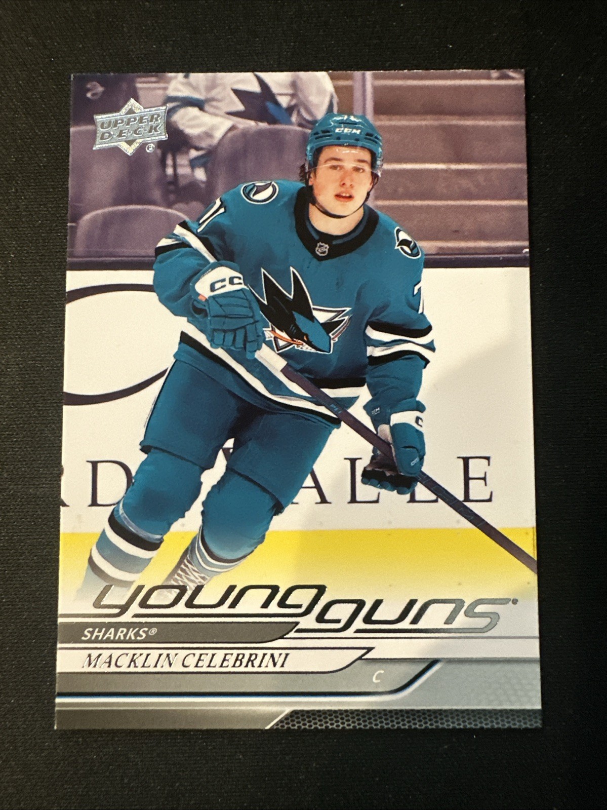 2024-25 Upper Deck Series 2 - Young Guns Macklin Celebrini #451 Sharks