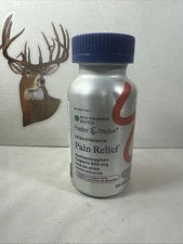 Extra Strength Pain Relief Acetaminophen Caplets 120 count exp.09/26