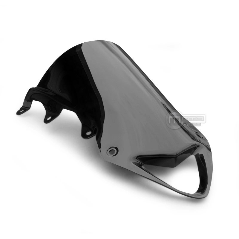 Bulle fumée noire BMW S1000RR contre les turbulences et la fatigue des cervicales