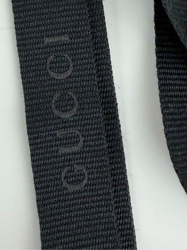 Gucci Logo Ribbon Black Gift Wrap Ribbon 60” Luxury Packaging Ribbon