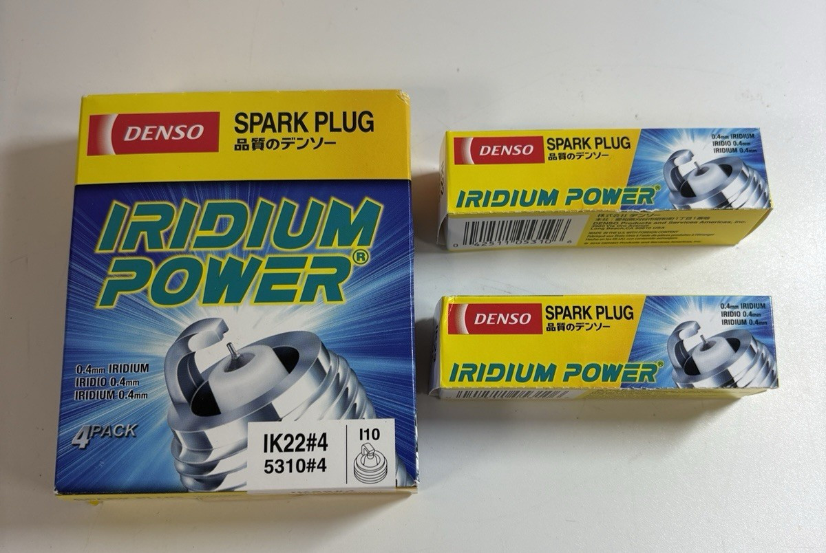DENSO IRIDIUM POWER Spark Plugs IK22 5310 Set of 6