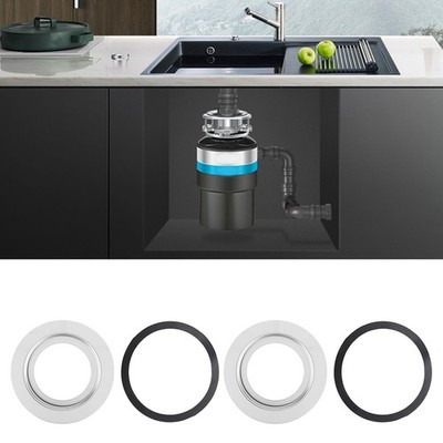 Stainless Steel 180mm To 114mm Sink Food Waste Disposer Adapter Accessories SET