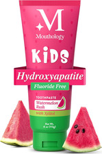 Hydroxyapatite Kids Toothpaste Fluoride Free with Xylitol, Non Toxic Fluoride Fr