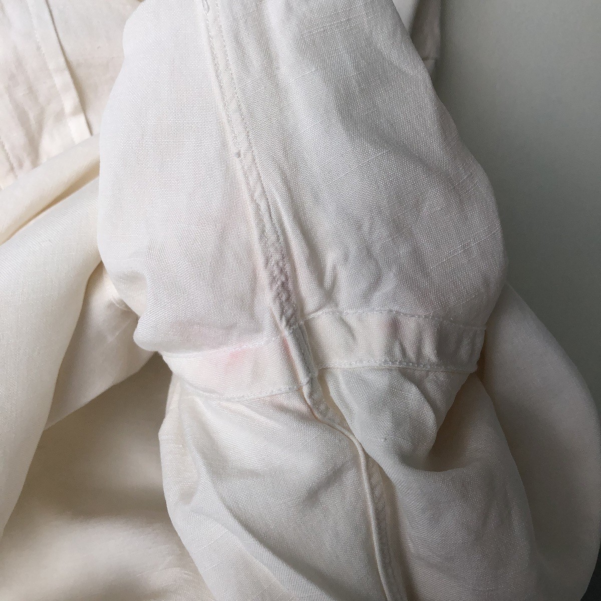 Used Ralph Lauren Classic Fit long-sleeved linen button-down shirt men's size L thumbnail 11