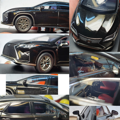 1/43 Kyosho Lexus RX 200T F Sport Black Diecast Mode Toy Car