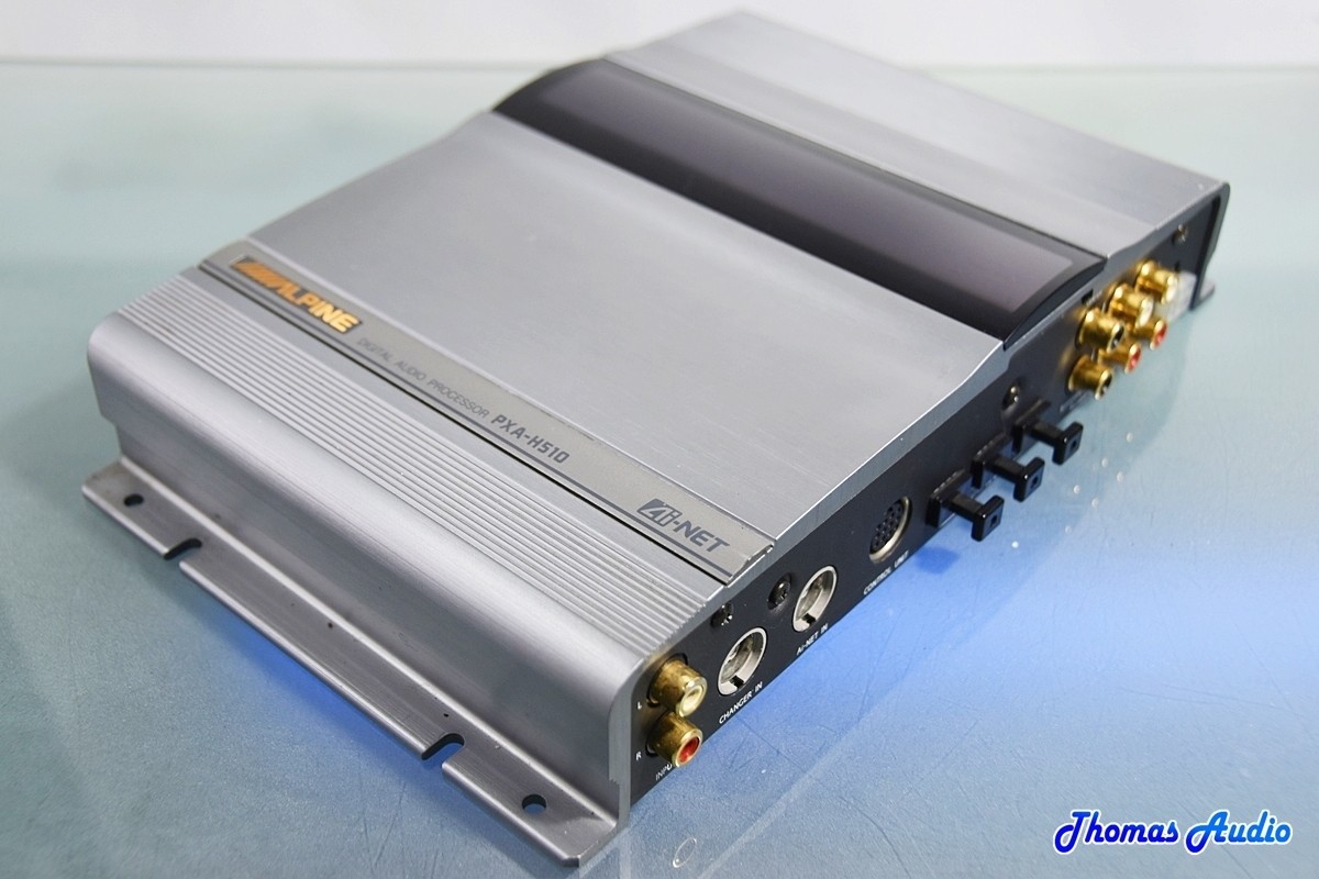 ALPINE アルパインPXA-H510 デジタルオーディオプロセッサー Alpine PXA-H510 Car Audio & RUA-4120 Sound Processor Control