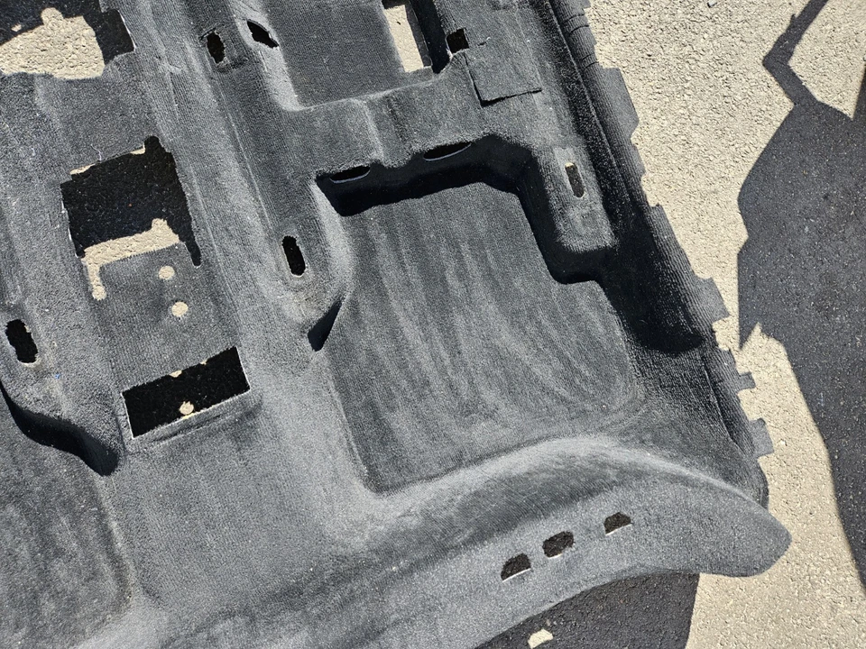 VOLKSWAGEN CC 2009-2017 CUBIERTA DE PISO COMPLETO CUBIERTA DE ALFOMBRA NEGRO OEM Foto 4 de 4