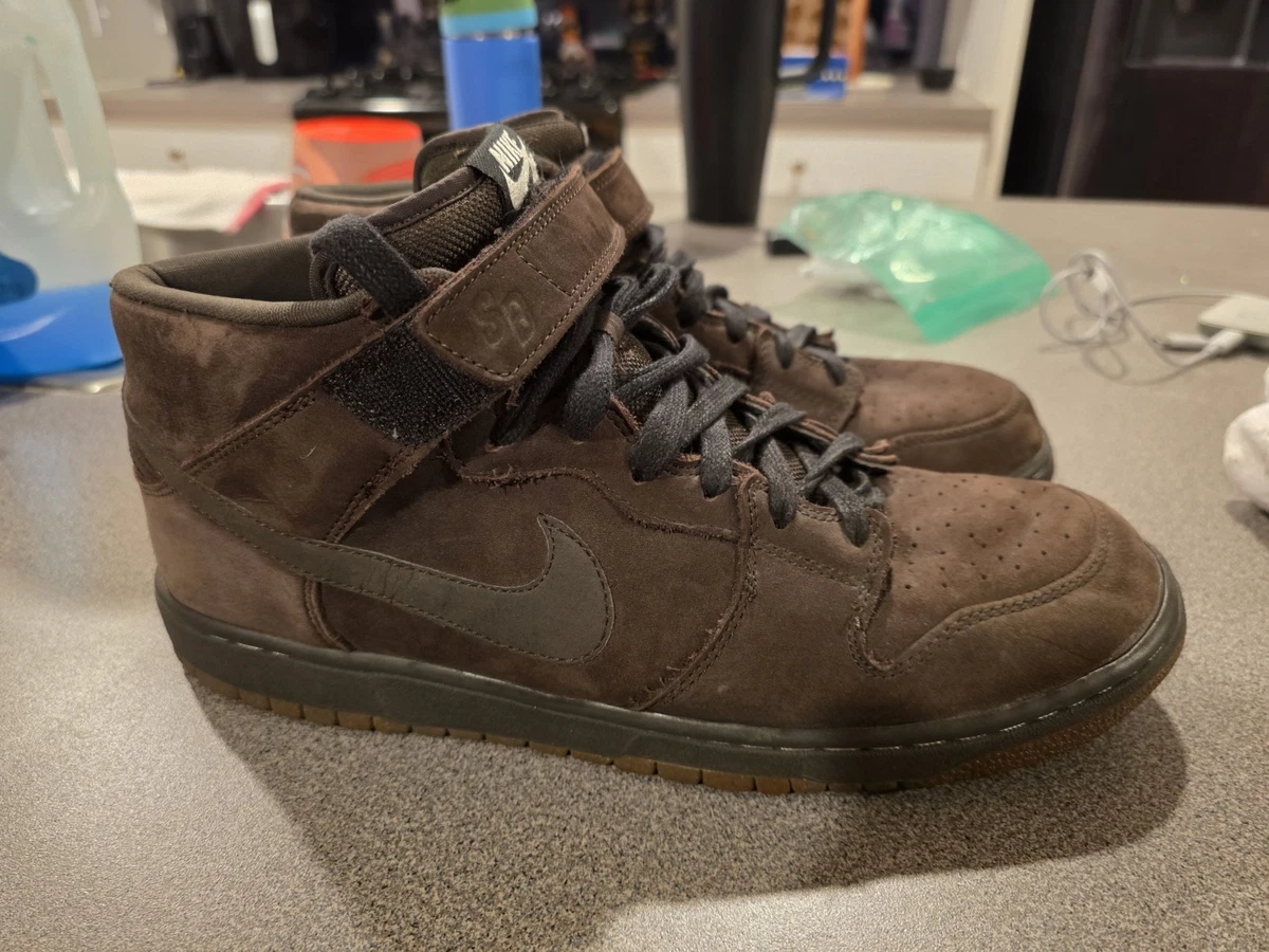 Nike Dunk Premium Sb Mid Brown for Sale | Authenticity Guaranteed