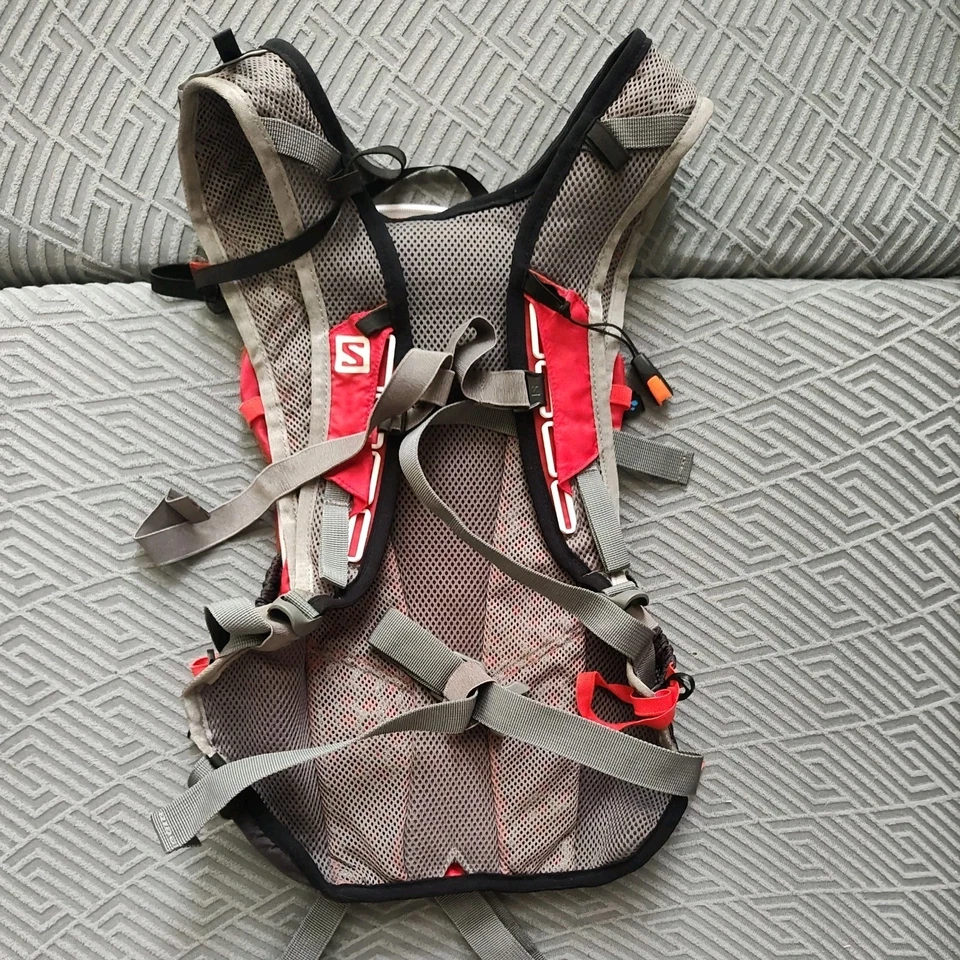 Salomon Agile 7 Mochila de Hidratación Chaleco Trail Running + Vejiga Camelback 70oz Foto 2 de 4