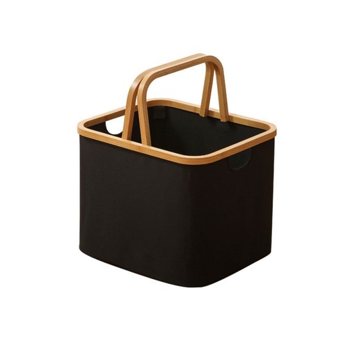 Oxford Cloth Folding Laundry Hamper Bamboo Handle Closet Organizer Toy StorageUS - Picture 14 of 18