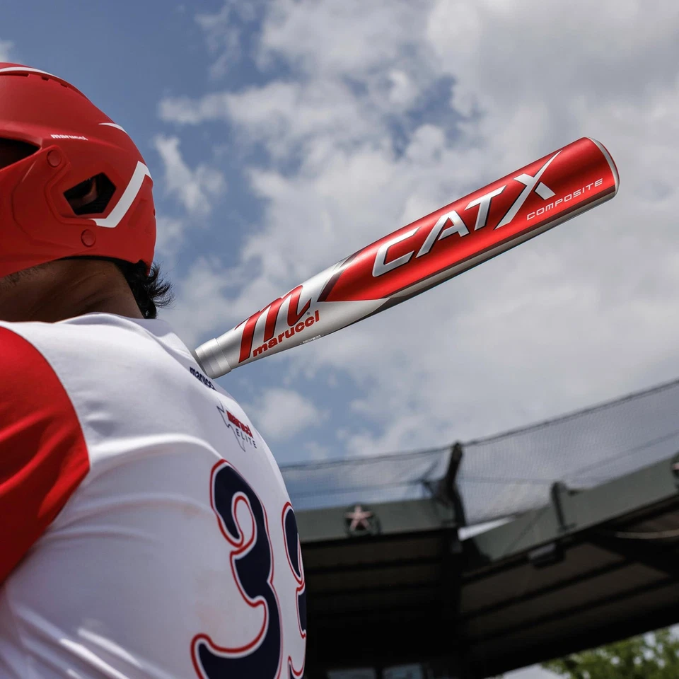Bate de béisbol compuesto BBCOR Marucci CATX (-3), varios tamaños, nuevo Foto 4 de 4