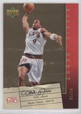 2006-07 Upper Deck Rookie Debut Gold 5/10 Andre Iguodala #71 qc1