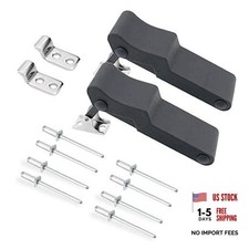 Front Storage Rack Rubber Flexible Draw Latch   Soft TPE Over-Center A-2PCS