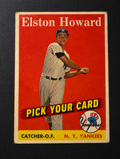 1958 Topps Baseball: Pick Your Card: VG/EX: Perfect for Set Builders (251-495)