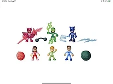 PJ Masks Nighttime Heroes • Six - 2.5" Action Figures with Eleven Accessories
