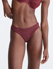 Calvin Klein Women Lace Bikini Tawny Size S