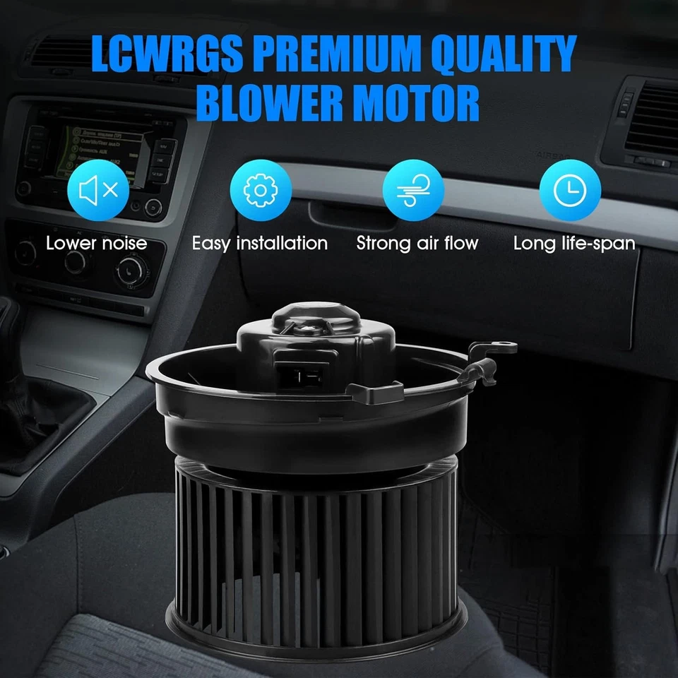 700253 Front A/C Heater Blower Motor For 2014-2015 Nissan Rogue Select 2.5L L4 - Imagem 3 de 4