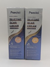 Silicone Scar Cream Advanced Formula, Lot of 2, Exp 2027