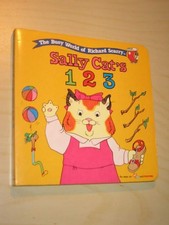 Sally Cat'S 123 The Busy World of Richard Scarry by Scarry, Richard, Good Book