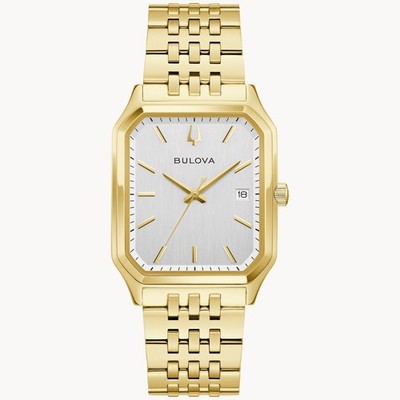 Bulova Tony Bennett We Are All Here Quartz Rectangler Mens Watch 97B236