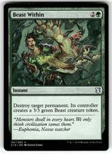 Beast Within 157 Uncommon Commander 2019 Magic: The Gathering Near Mint