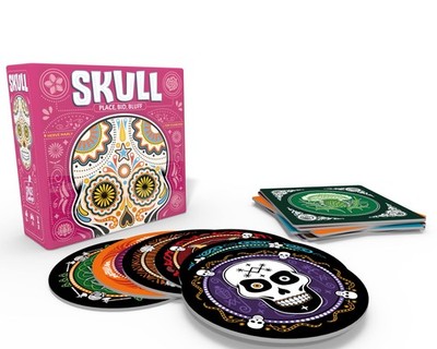 Asmodee Skull The Iconic Bluffing Party Game Simple to Play High Tension Bidding