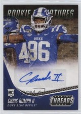 2021 Panini Chronicles Draft Picks Green Chris Rumph II #TS-CRU Auto 19zq