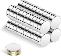 6×3Mm Kleine Magnete Starker Halt, 40 StüCk Mini Magnete FüR Magnettafel, Neodym