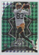 2022 Panini Mosaic Rookies Green Mosaic Prizm Samori Toure #357 2qw