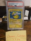 Pokemon Flying Pikachu Card Rising Rivals 113/111 Secret Rare Holo PSA 8