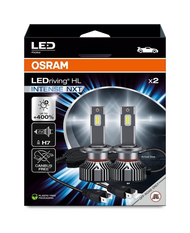 Ampoule ams-OSRAM 64210DWINN-2HB pour corriger le manque de visibilité du projecteur