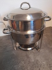 * SUPPENTOPF  ZUM WARM HALTEN IM WASSERBAD *  EDELSTAHL *