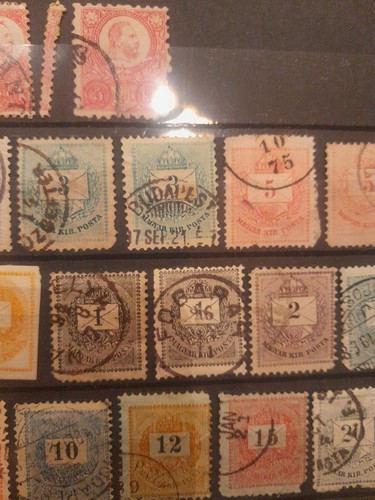 Collezione Ungheria antica fino al 1927, cronologica su 4 pagine - Foto 23 di 24