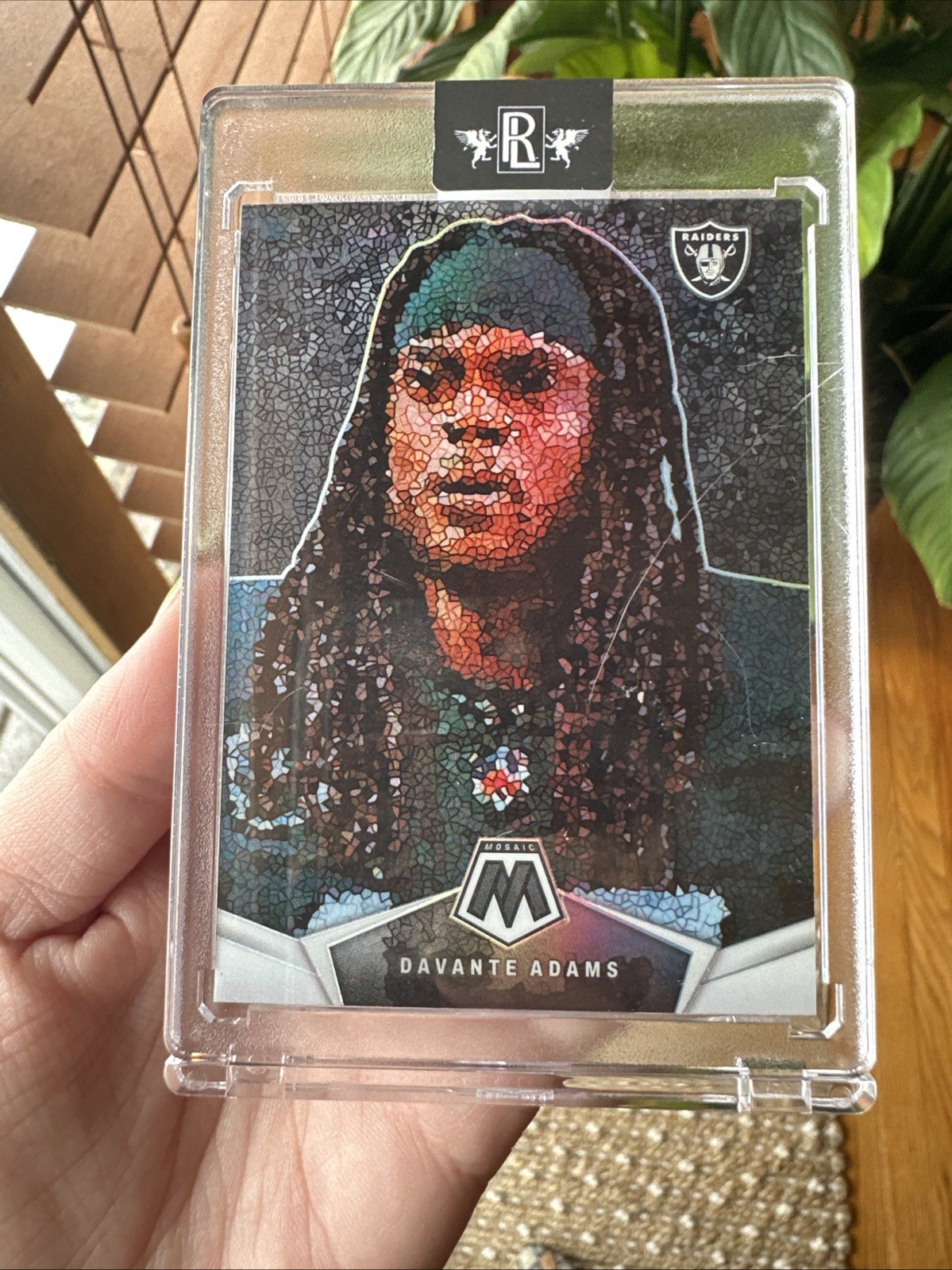 2024 Panini Mosaic Davante Adams Micro Mosaic #MM-DAS