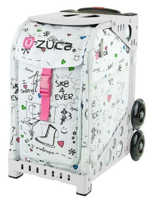 Zuca Sport SK8 Insert Bag Skate Doodles White Frame