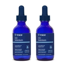 Trace Minerals Ionic Selenium Liquid Mineral Immune Antioxidant Support 2 Pack