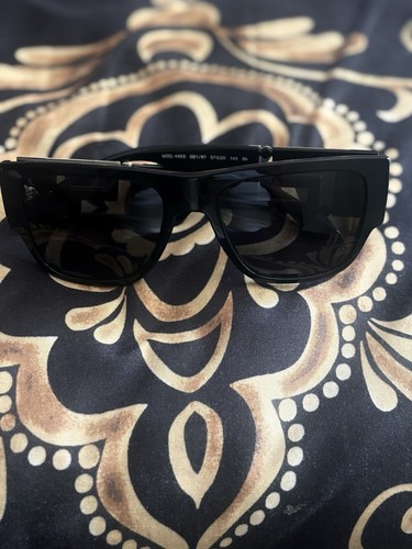Versace VE4403 Sunglasses – Black Frame with Gold Accents - Picture 3 of 5