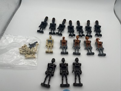 Lego Star Wars Droid Lot Of 16 Assassin Droid Commando Droid Rocket Droid