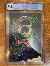 VENOM FIRST HOST #5 Homage *Tiggomverse VIRGIN CRYSTAL FOIL VARIANT* comic cover