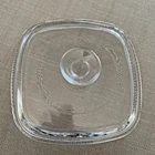 Pyrex A-7-C Square Clear Replacement Lid Only Glass 7"