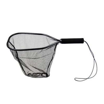 Folding Landing Net Aluminum Frame Fishing Net with Handle for Catch and Release