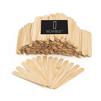 500 Piece Jumbo Craft Sticks, Premium Wood for Building, Mixing, and Creating...