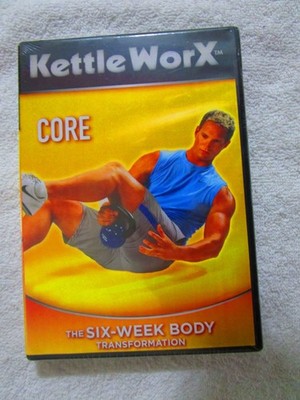 KettleWorX Core: The Six-Week Body Transformation DVD (2008, FitnessWorx)